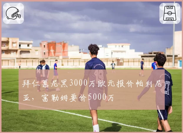 拜仁慕尼黑3000万欧元报价帕利尼亚,富勒姆要价5000万