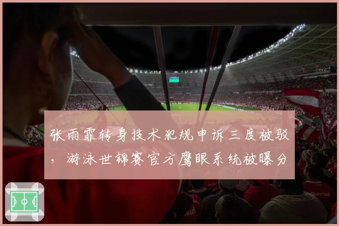 张雨霏转身技术犯规申诉三度被驳，游泳世锦赛官方鹰眼系统被曝分区调校标准不一